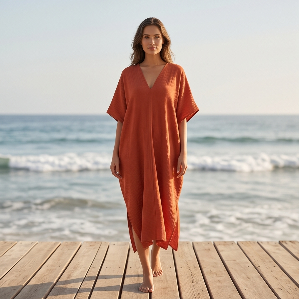 Diani Dress Cayenne - Cotton