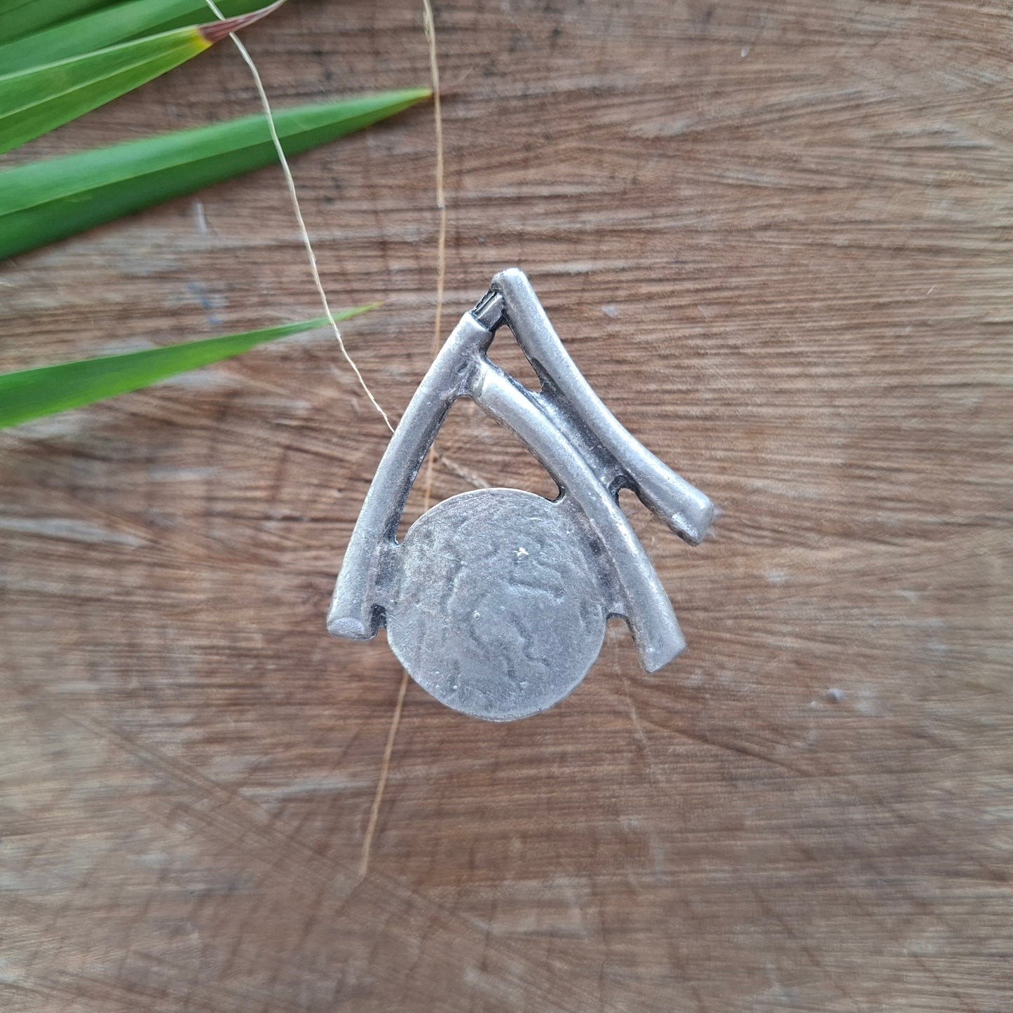 Silver-tone ring 274