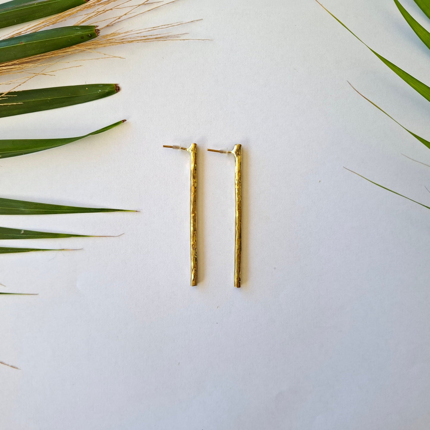 Brass Earrings 402