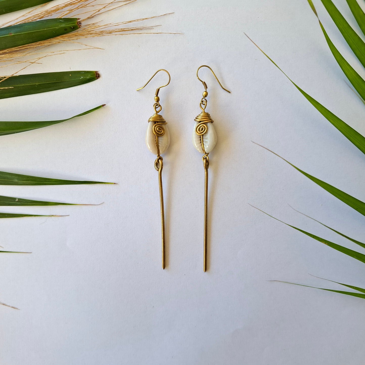 Brass Earrings 407