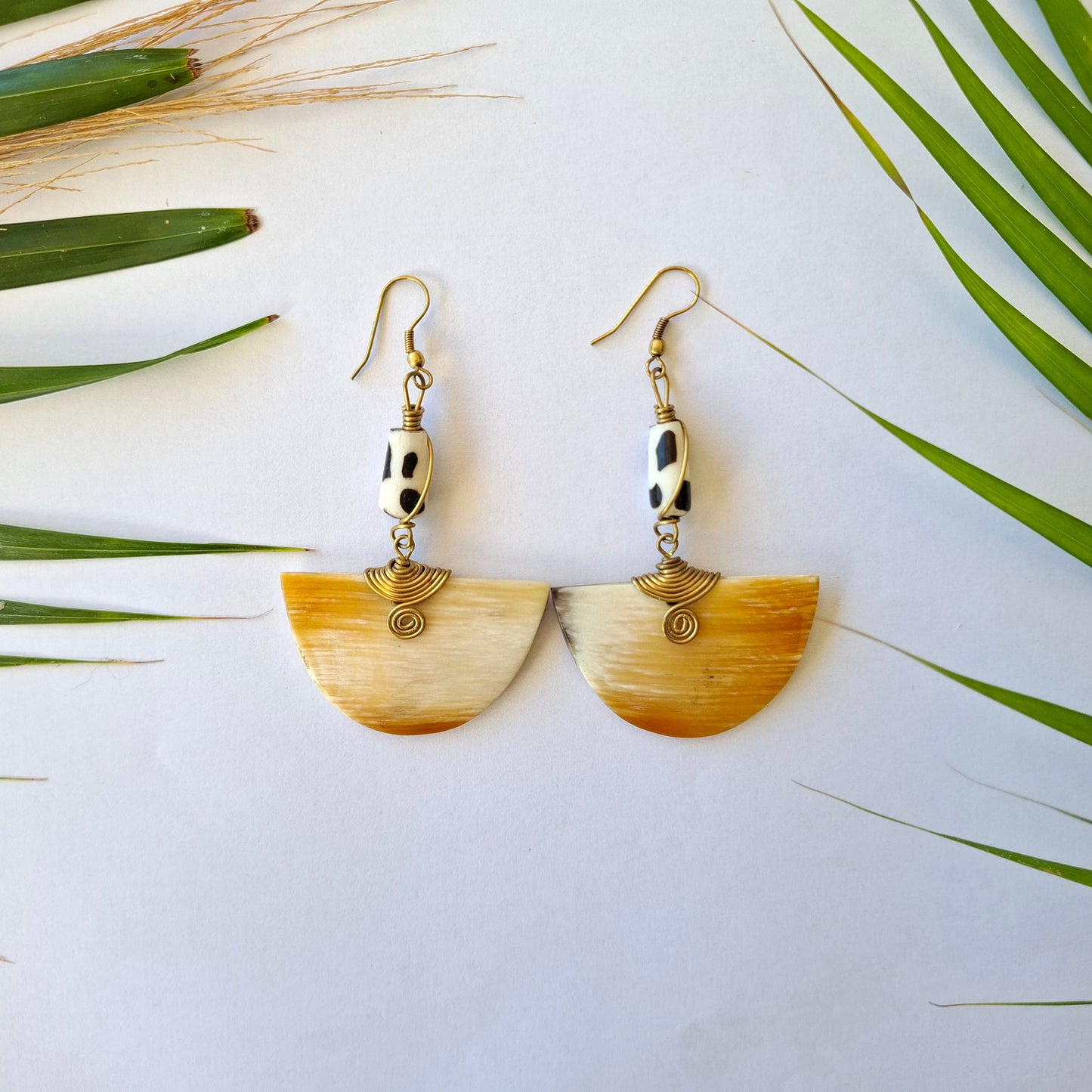 Brass Earrings 411