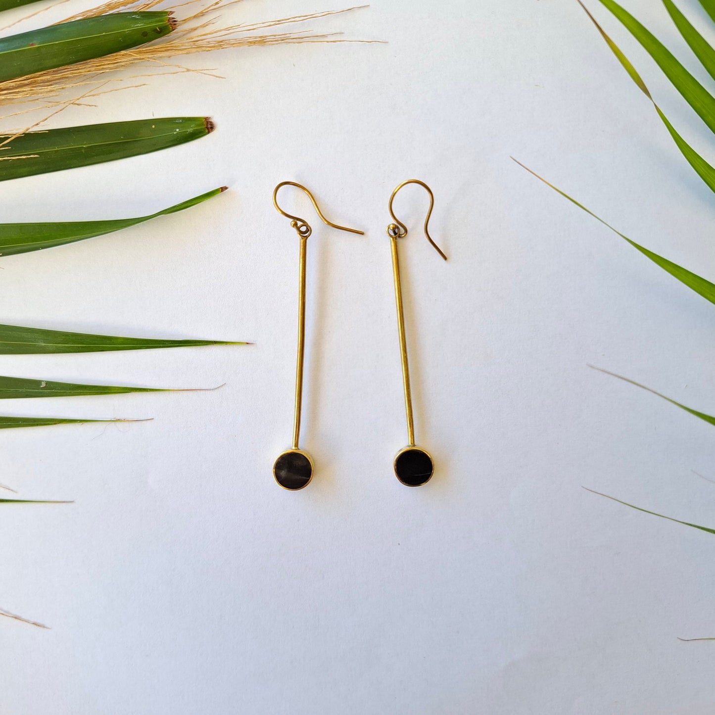 Brass Earrings 412