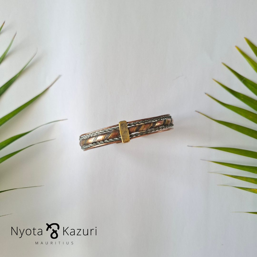 Brass Bracelet 234 - Aluminium, Copper & Brass