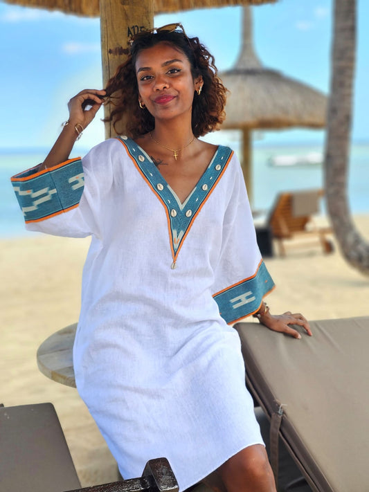 Ivory Coast Dress - Linen