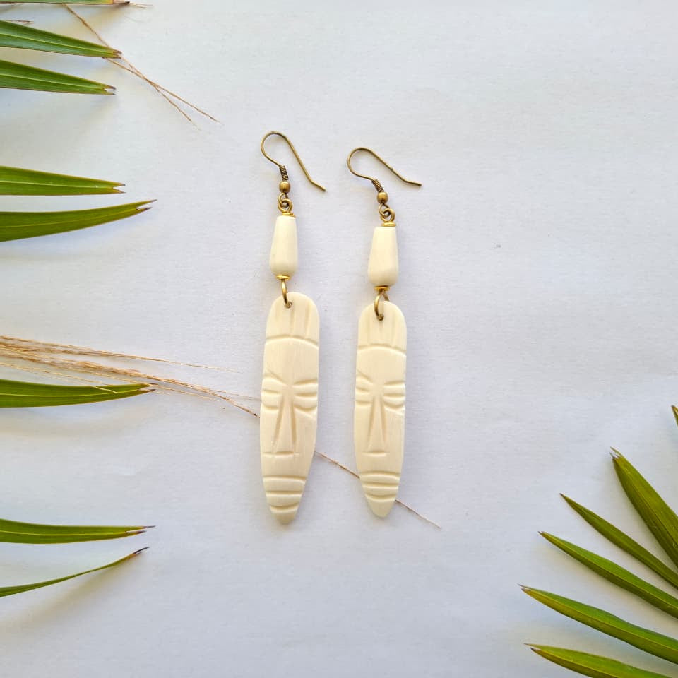 Brass Earrings 373