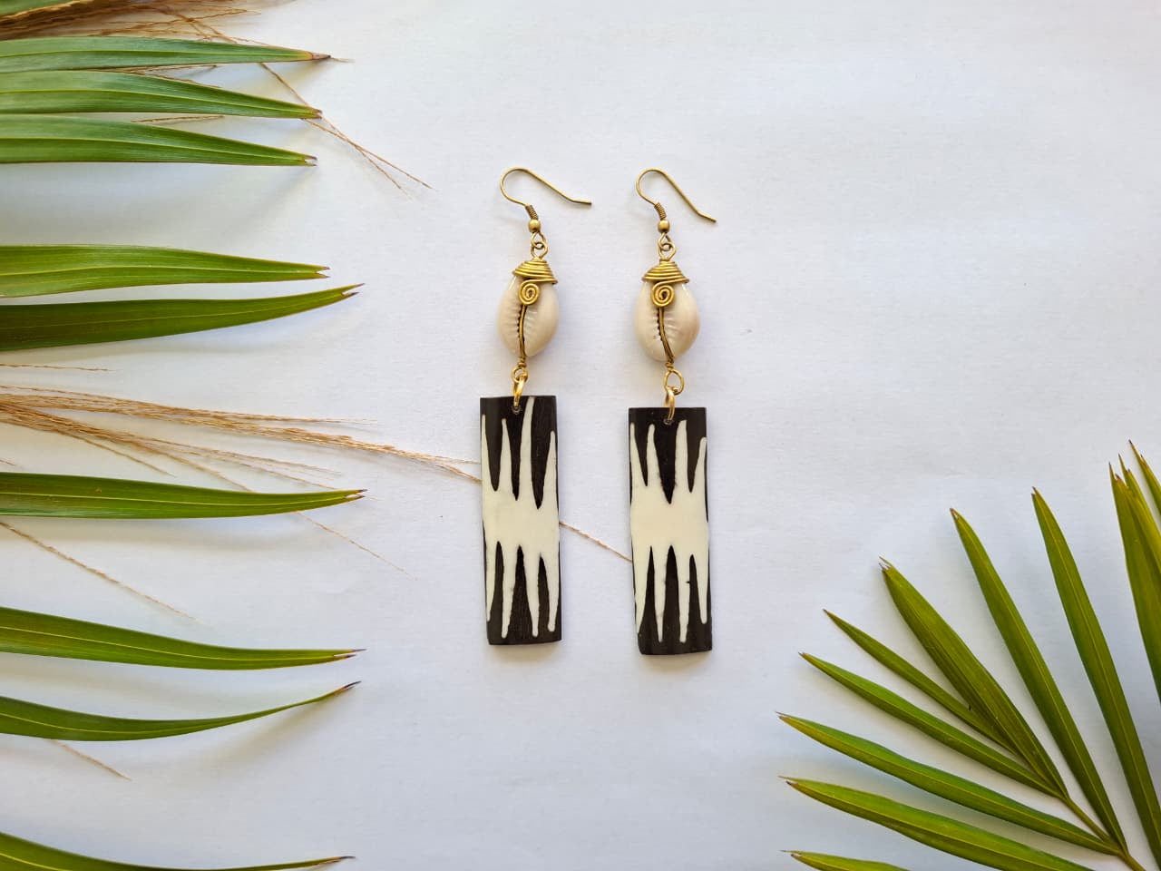 Brass Earrings 369