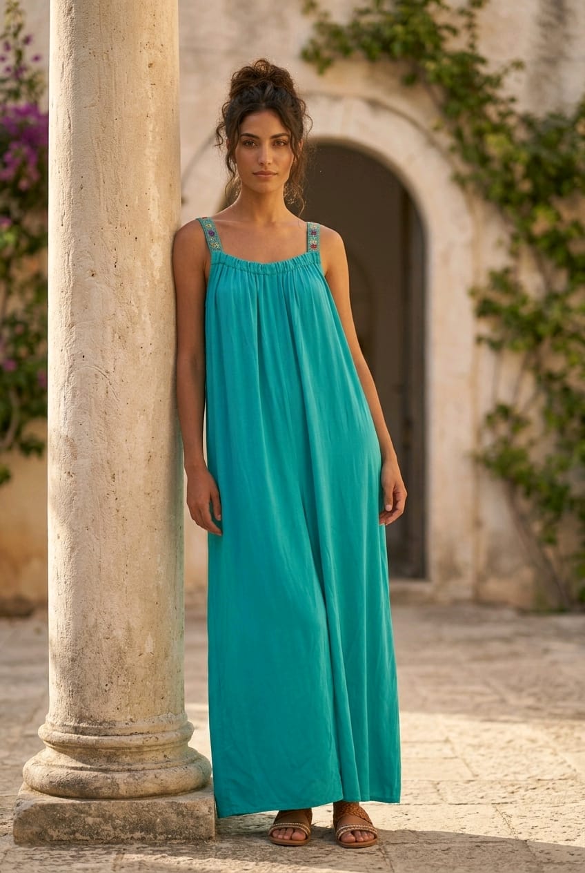 Fluid Jumpsuit - Viscose