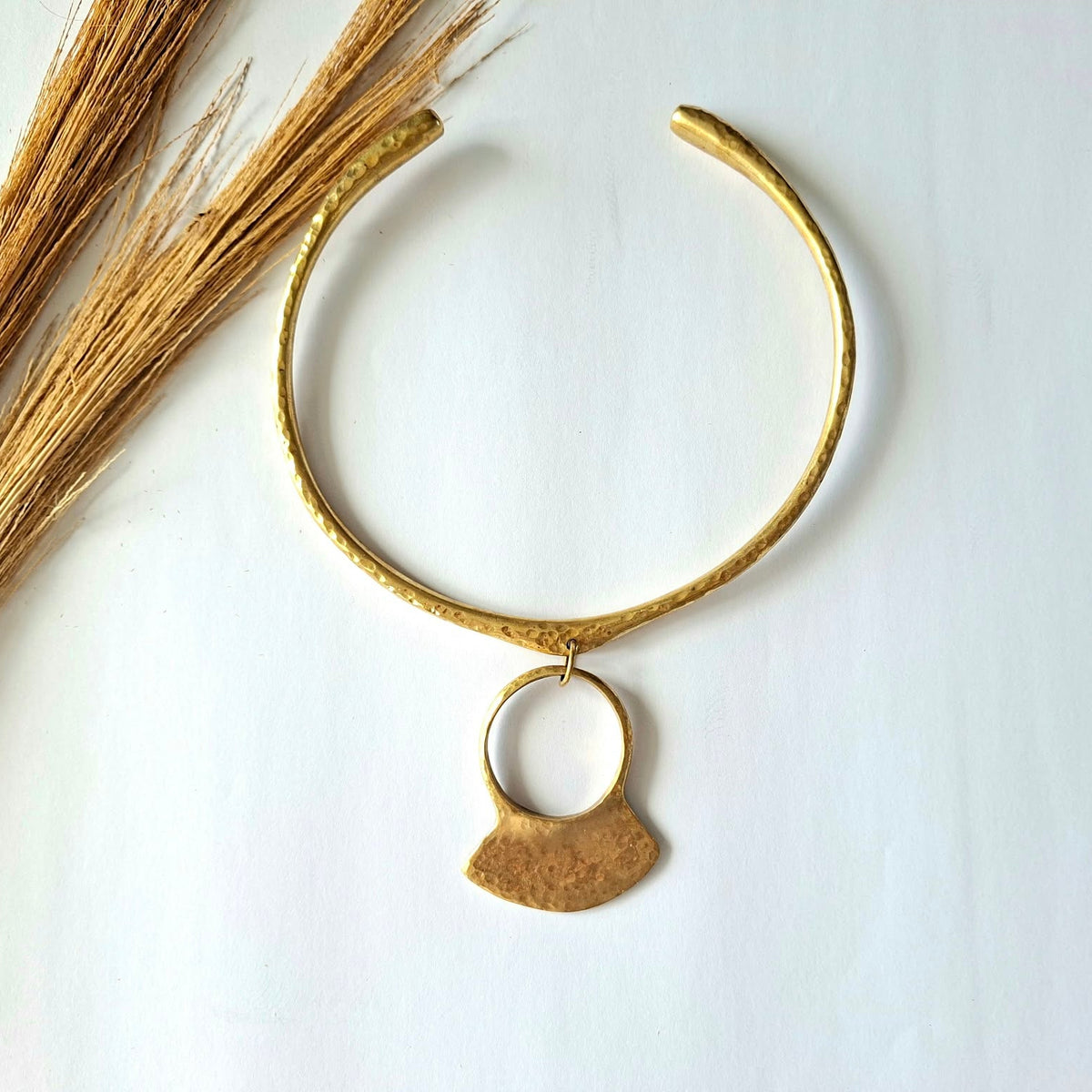 Brass necklace 99