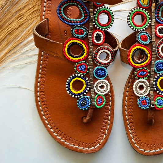 Maasai Sandals - Majani