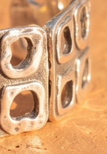 Silver-tone bracelet 239