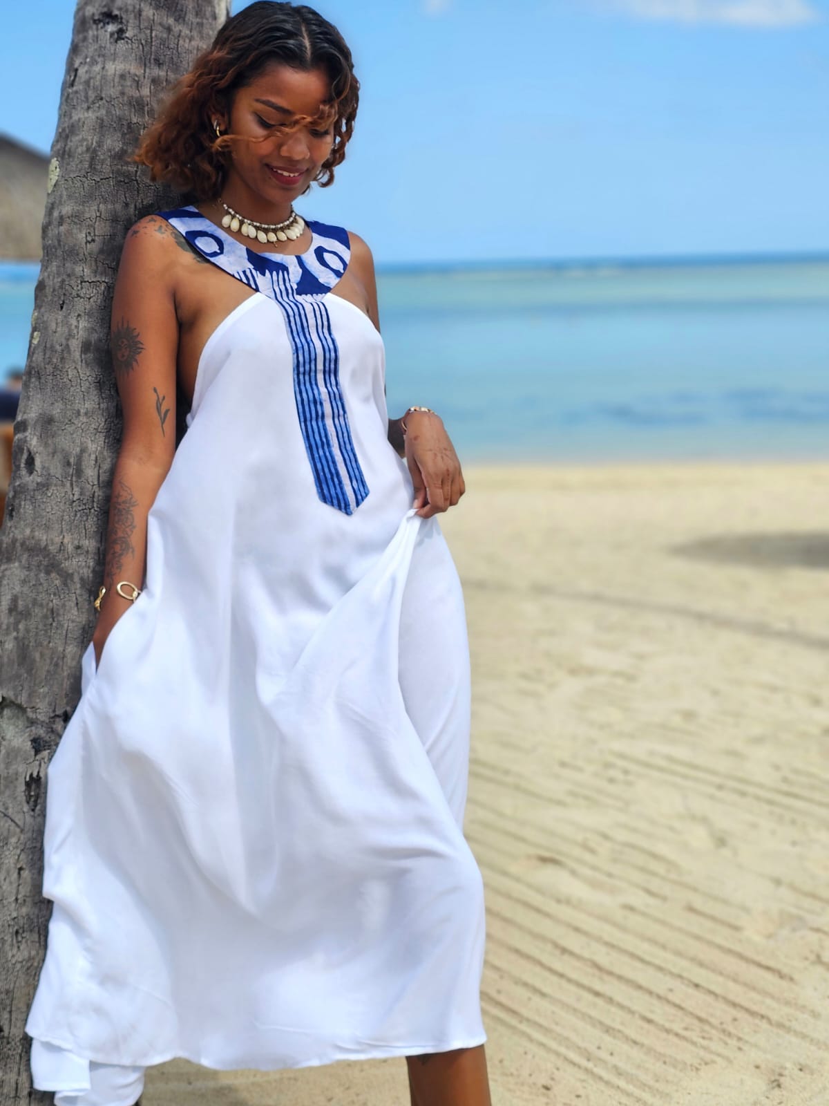 fiji design dresses If you want to make a statement with Masi prints but preffer comfortable satin, Ask about our gowns today ! . #fiji #masi #fijifashionweek #fashion # gown #weddingdress