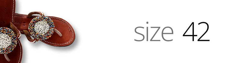 Maasai Sandals Size 42