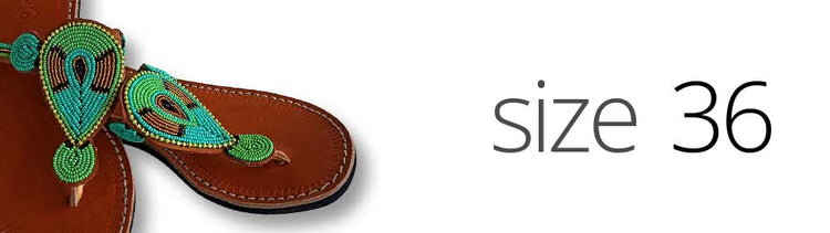 Maasai Sandals Size 36