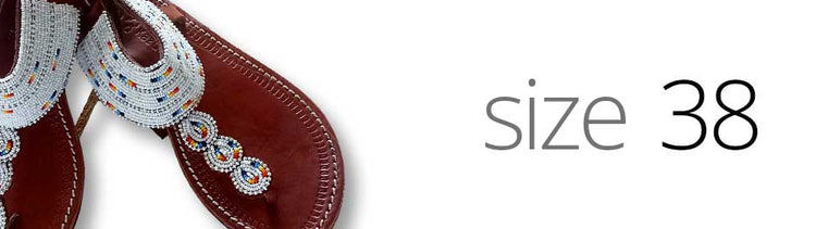 Maasai Sandals Size 38