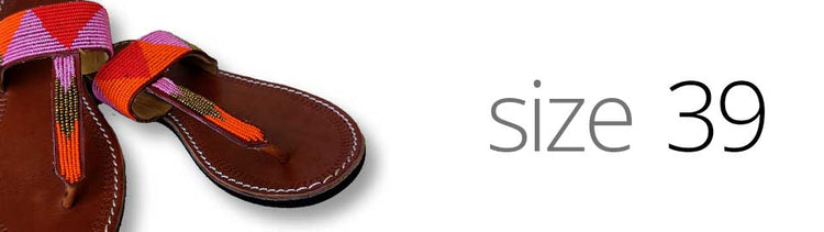 Maasai Sandals Size 39