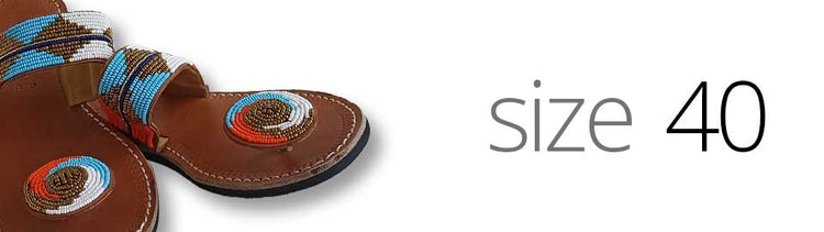 Maasai Sandals Size 40