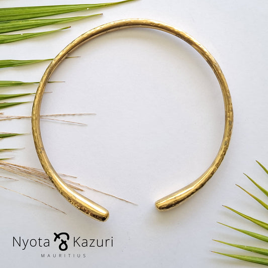 Brass necklace 100