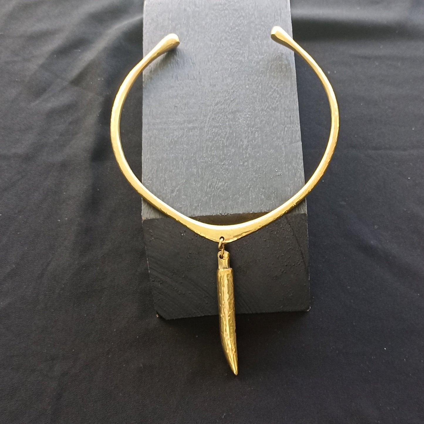 Brass necklace 88