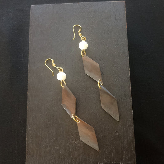 Brass Earrings 167