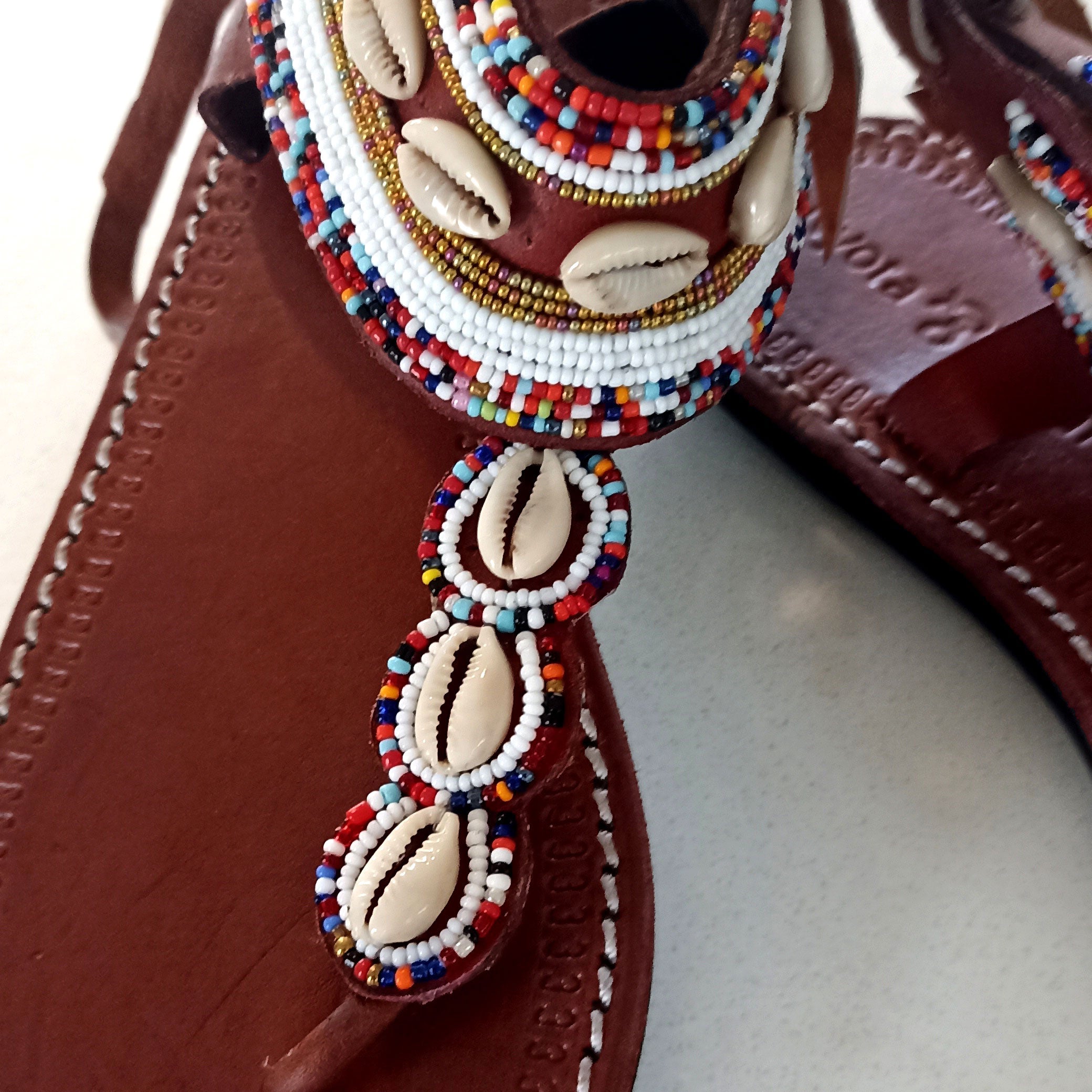 Very Volatile Sandal 8 Beaded Boho Hippie Colorful Strappy Shoes Womens |  eBay