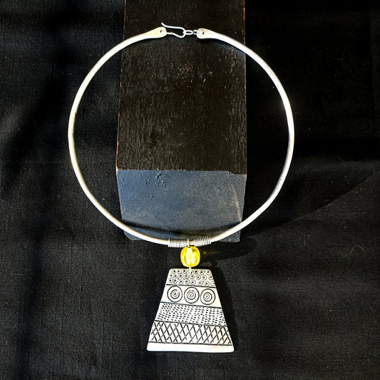 Aluminium necklace 180