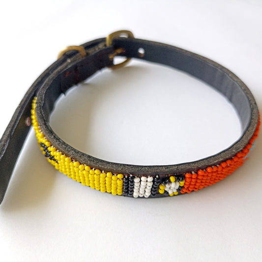 Beaded Dog Collar 01