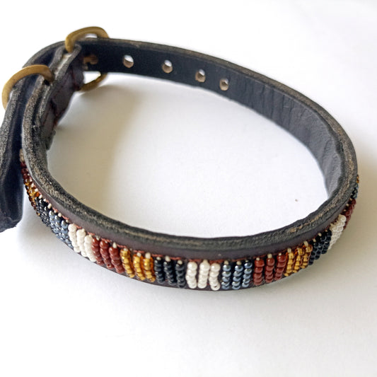 Beaded Dog Collar 02