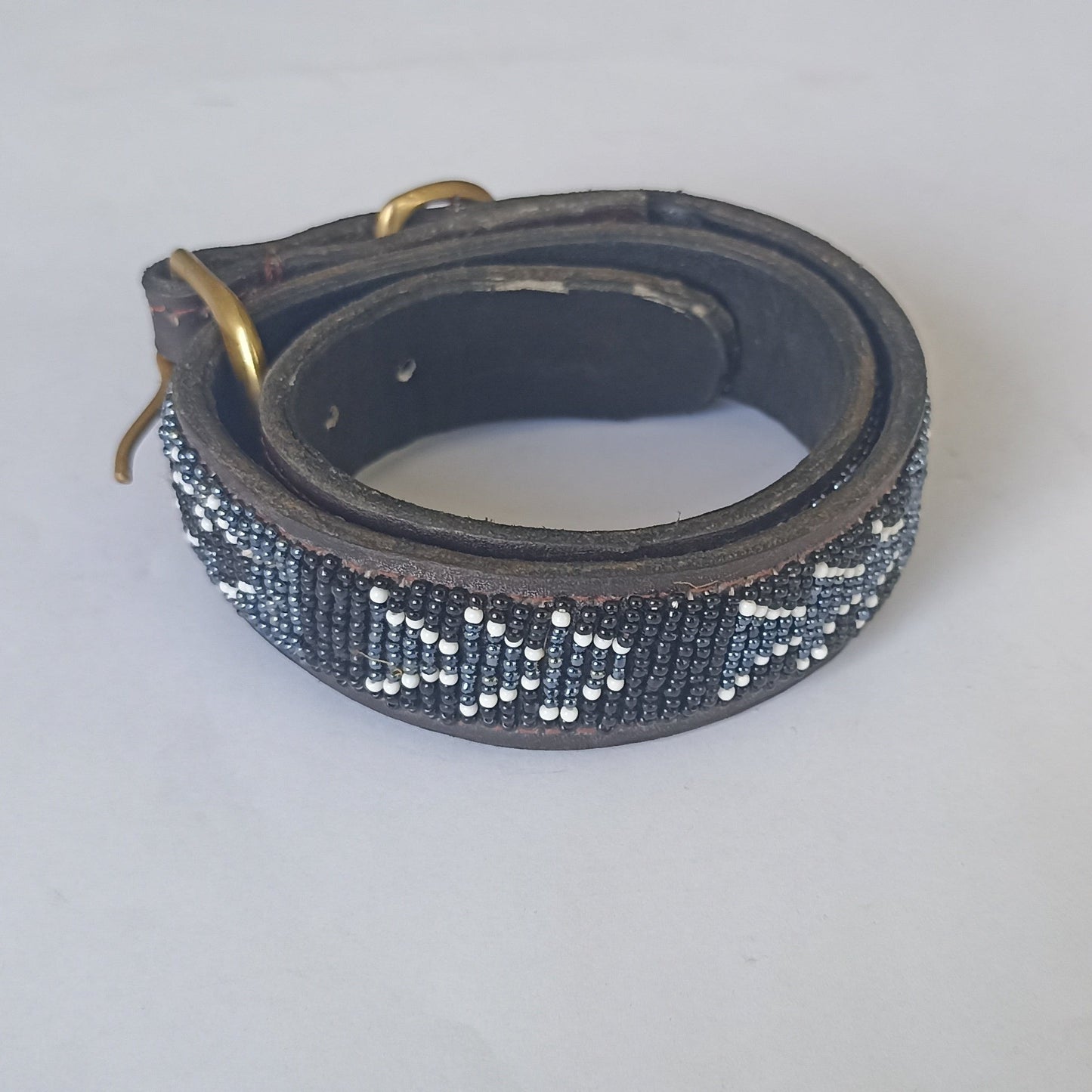 Beaded Dog Collar 08