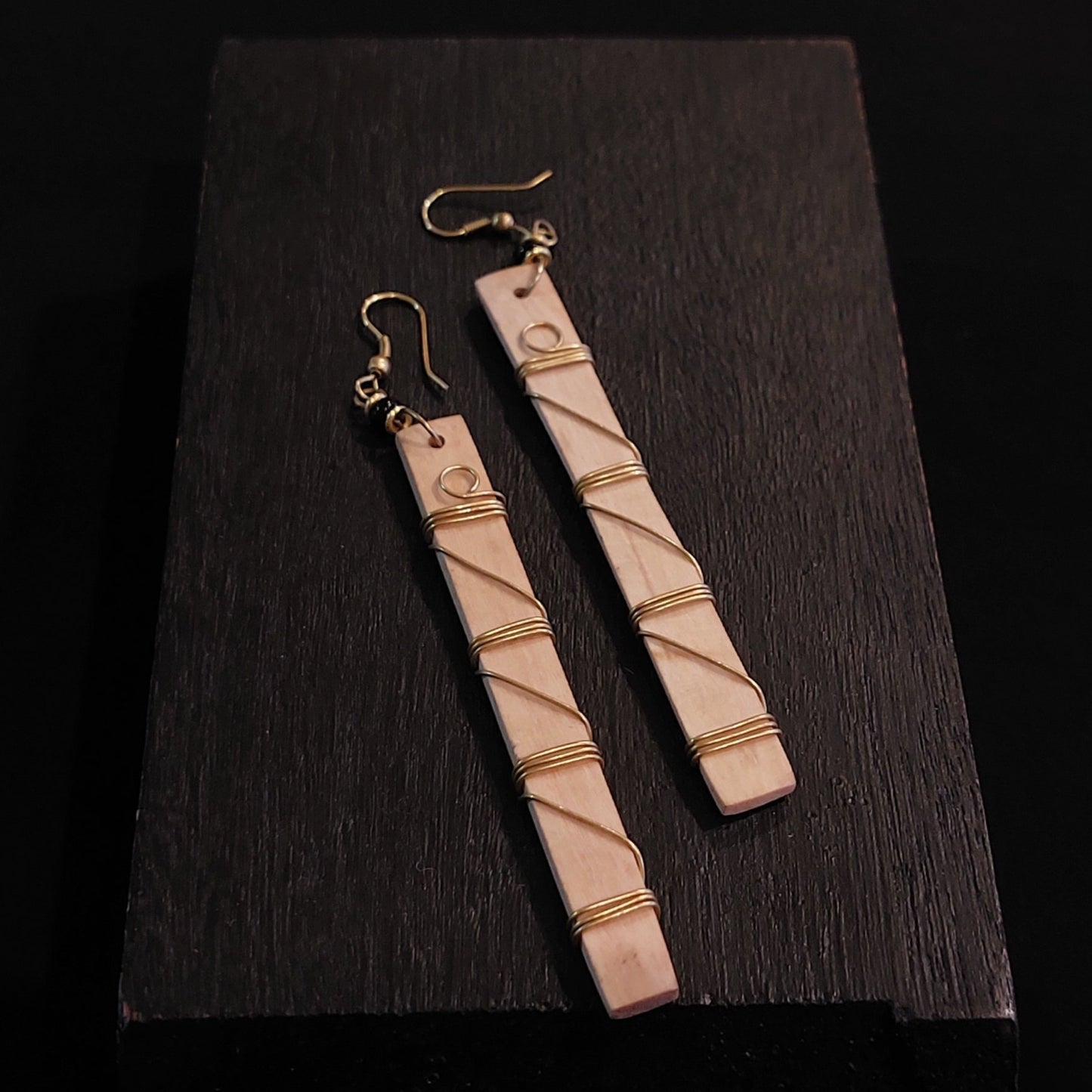 Brass Earrings 095