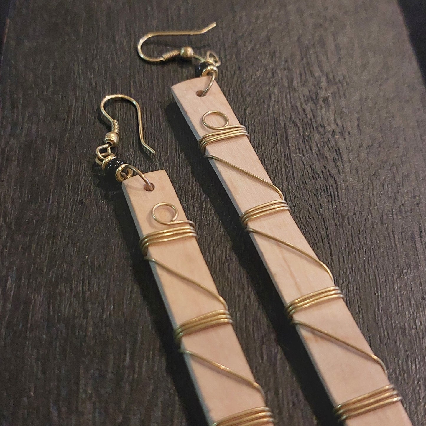 Brass Earrings 095