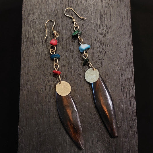 Brass Earrings 156