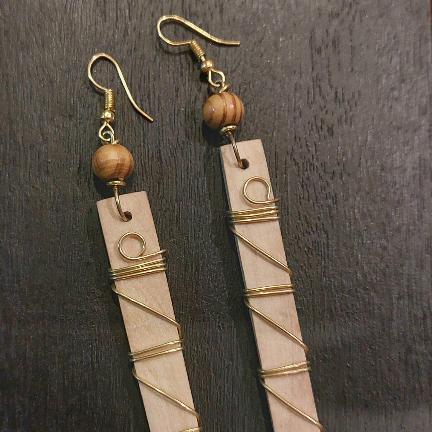 Brass Earrings 157