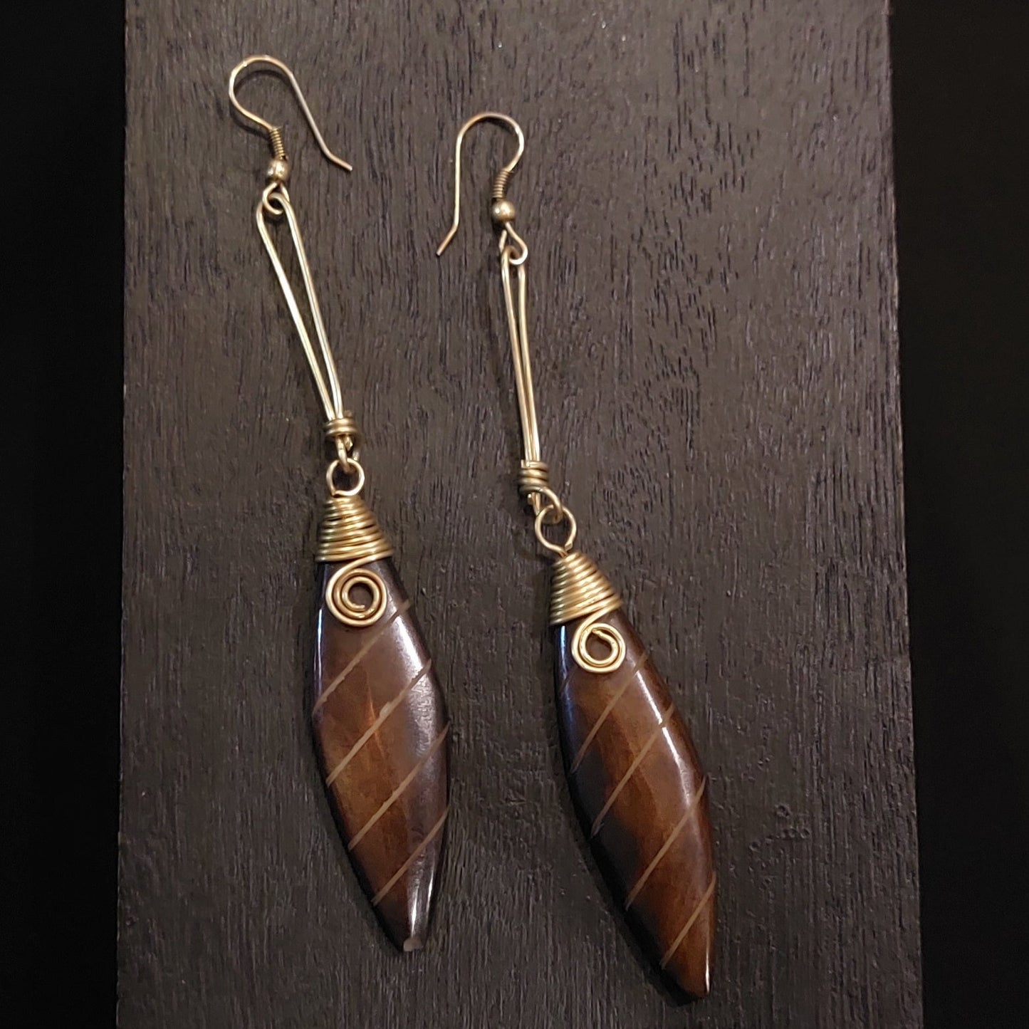 Brass Earrings 161