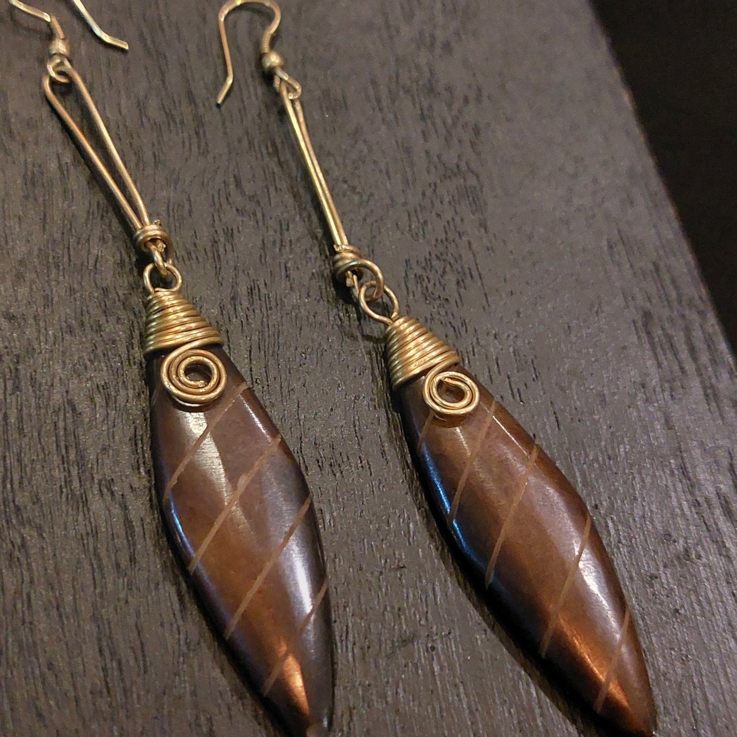 Brass Earrings 161