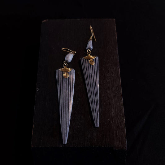 Brass Earrings 196