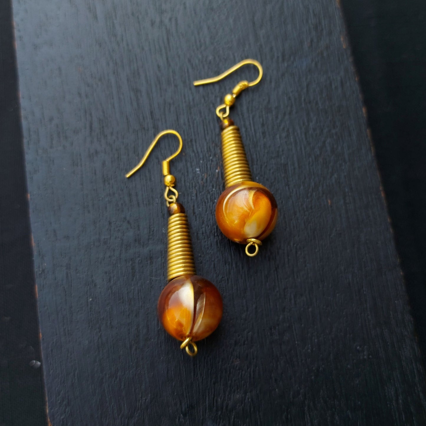 Brass Earrings 211