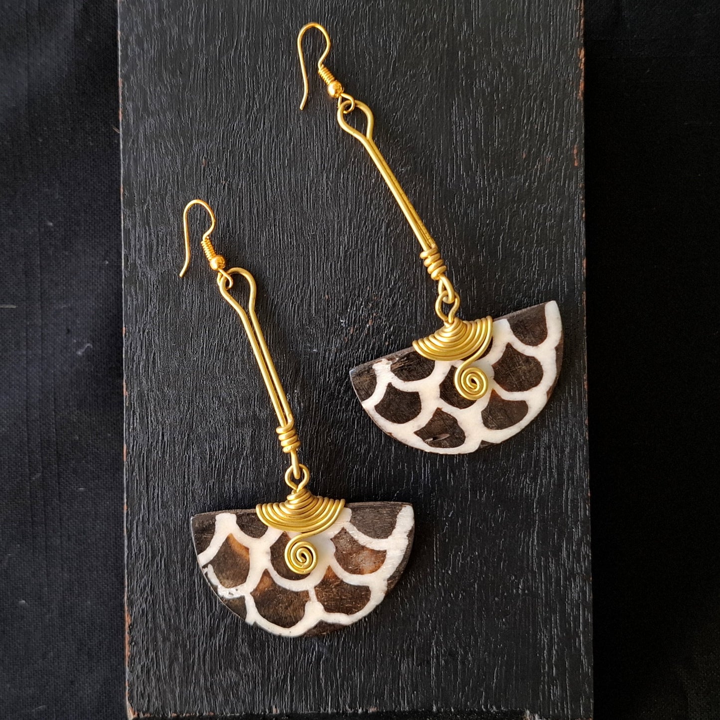 Brass Earrings 220