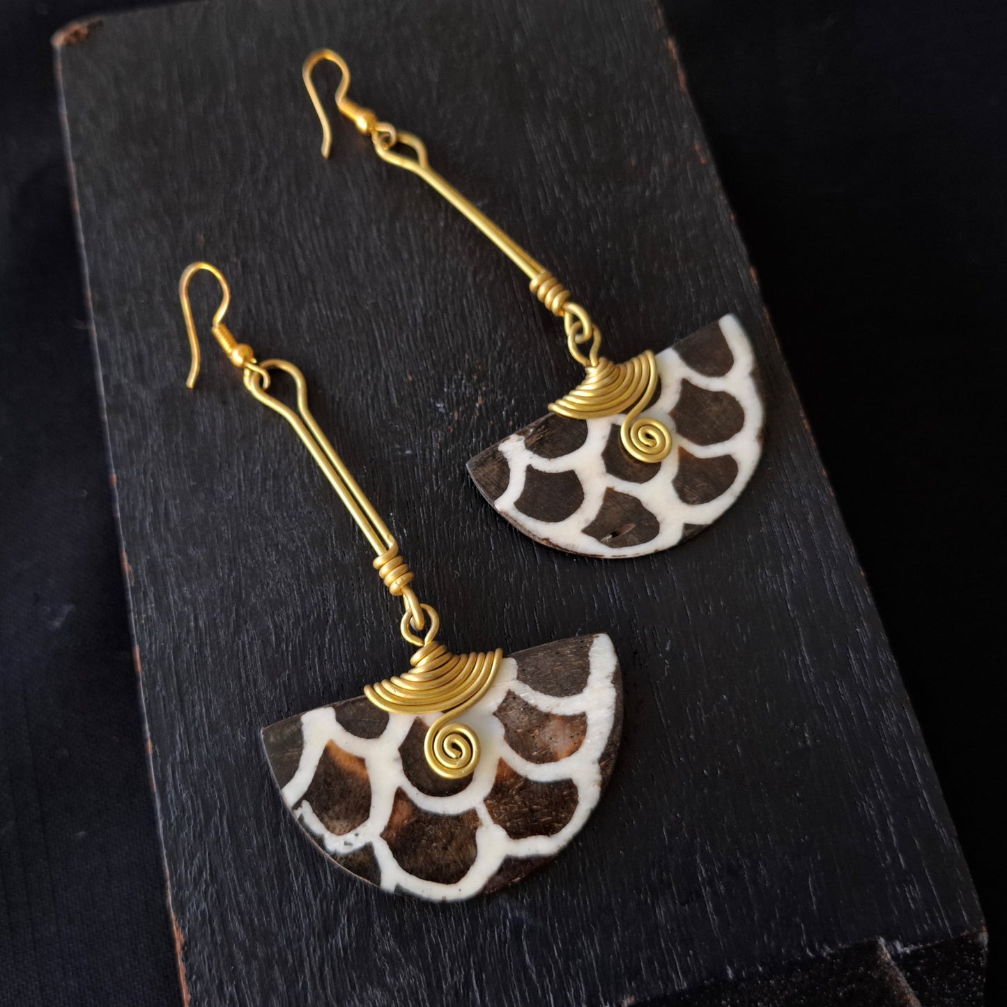 Brass Earrings 220