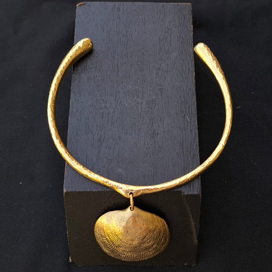 Brass necklace 152