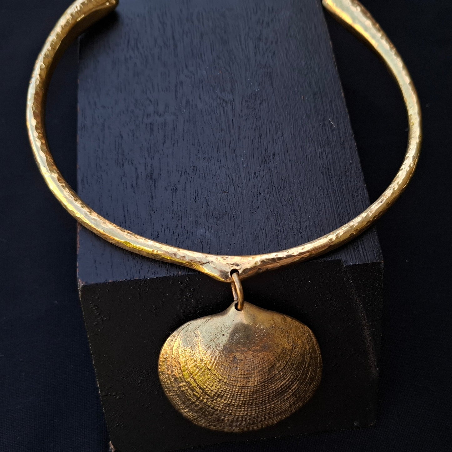 Brass necklace 152