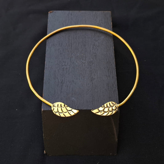 Brass necklace 153