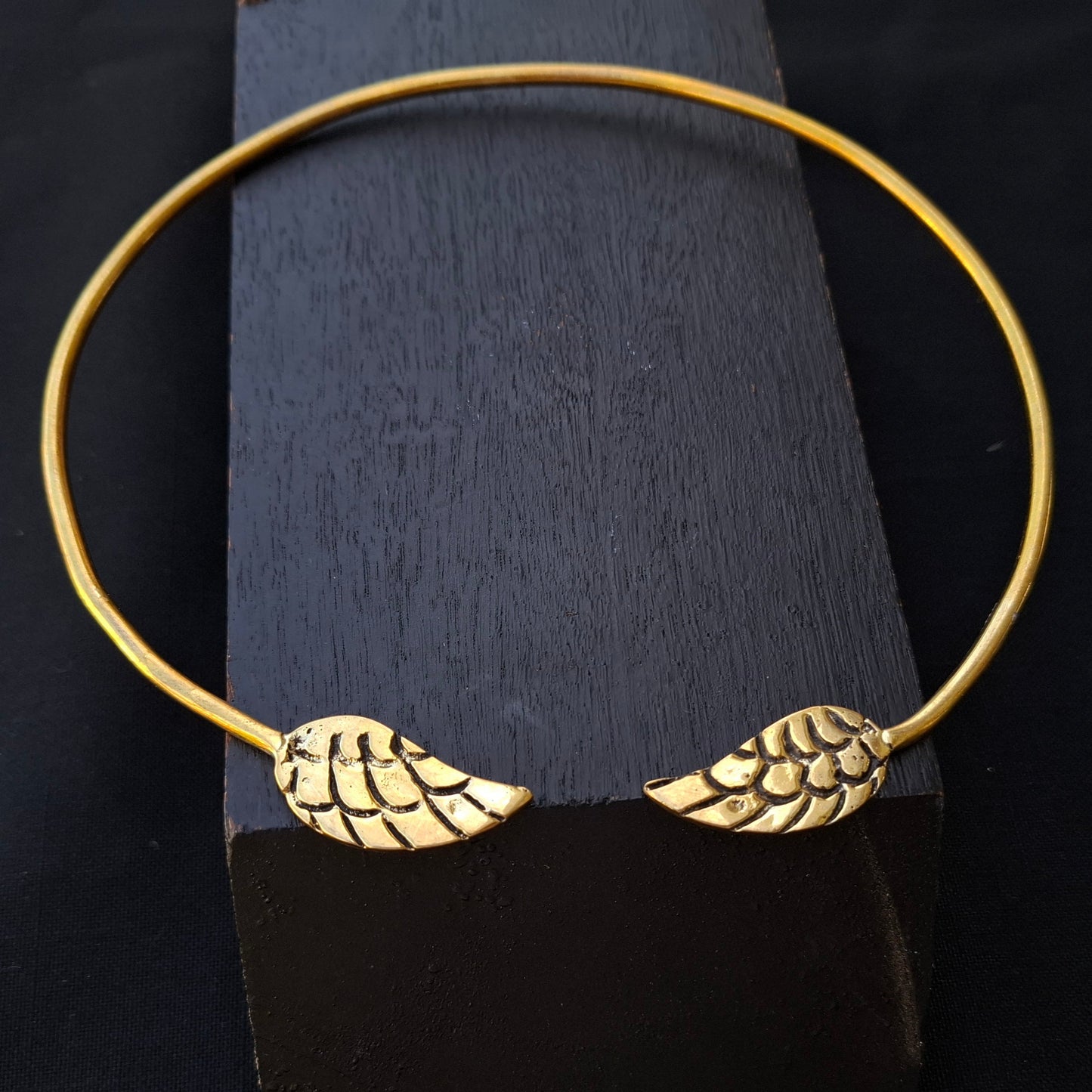 Brass necklace 153