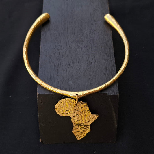 Brass necklace 156