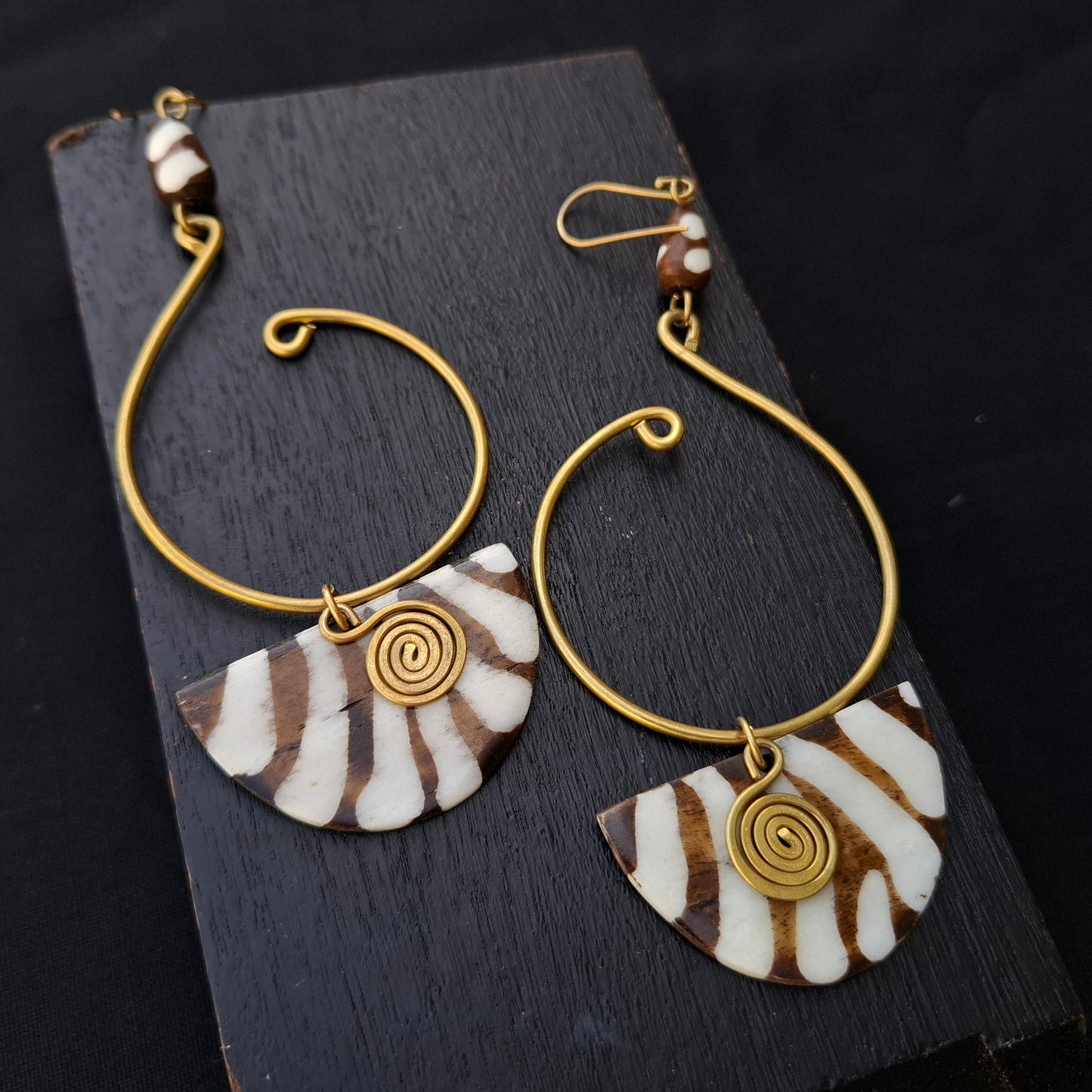 Brass Earrings 165