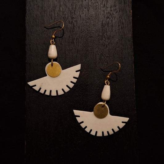 Brass Earrings 236