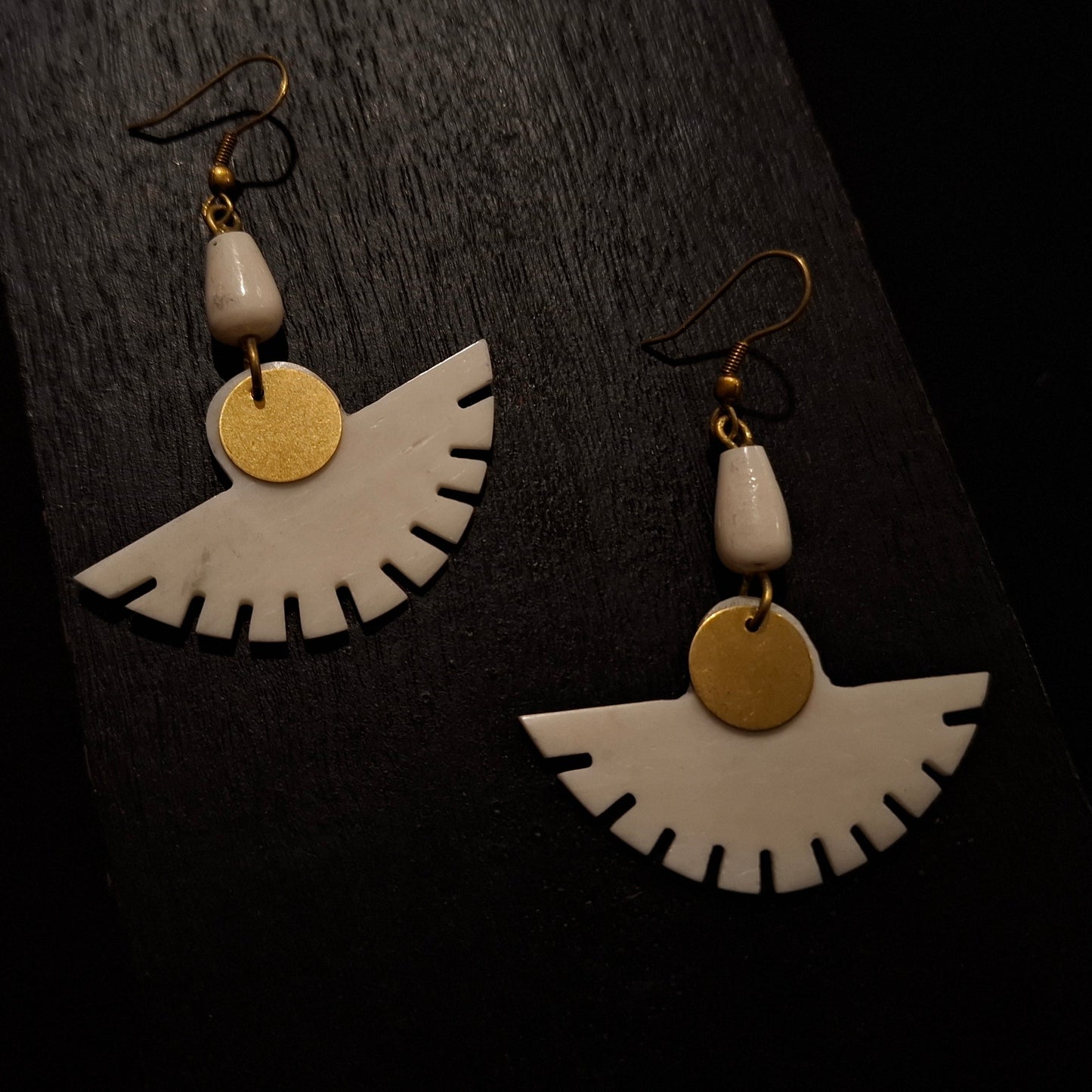 Brass Earrings 236