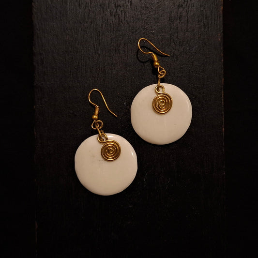 Brass Earrings 232