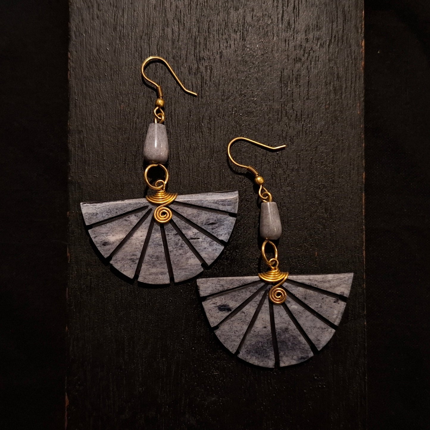 Brass Earrings 231