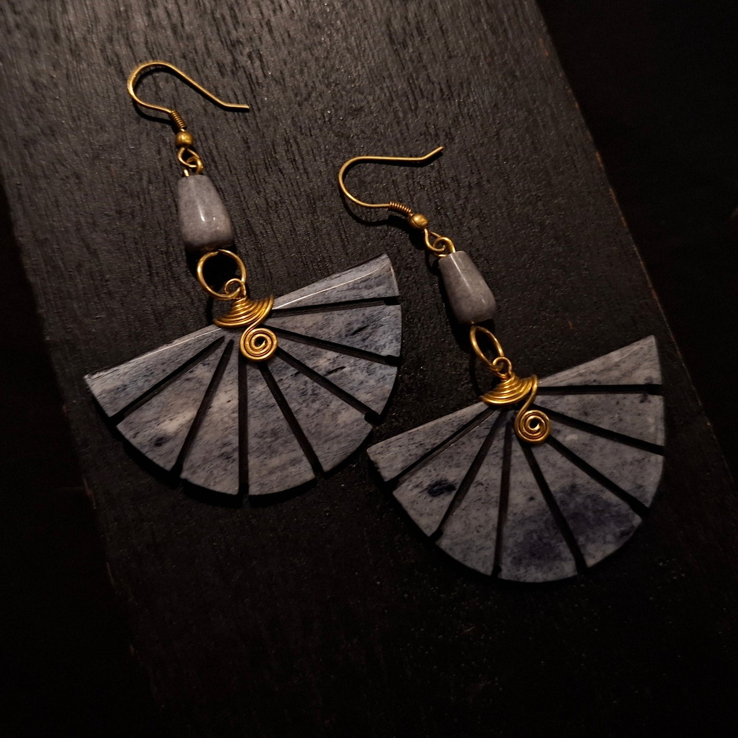 Brass Earrings 231