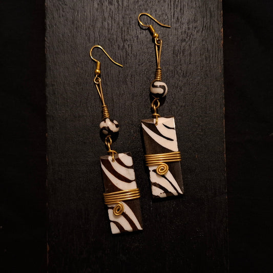 Brass Earrings 226